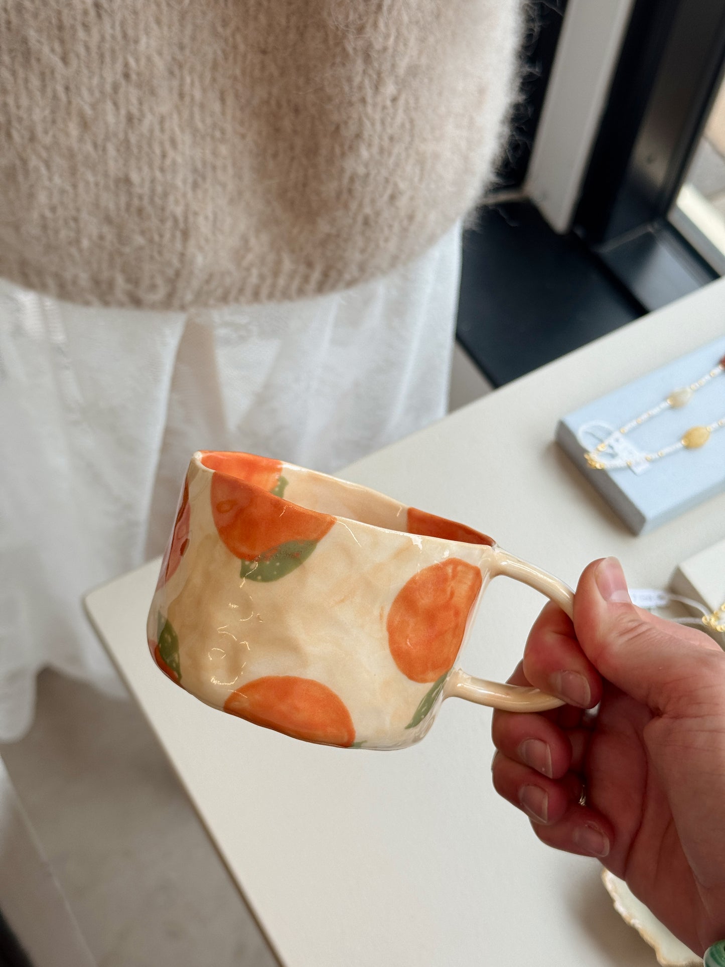 Orange cup