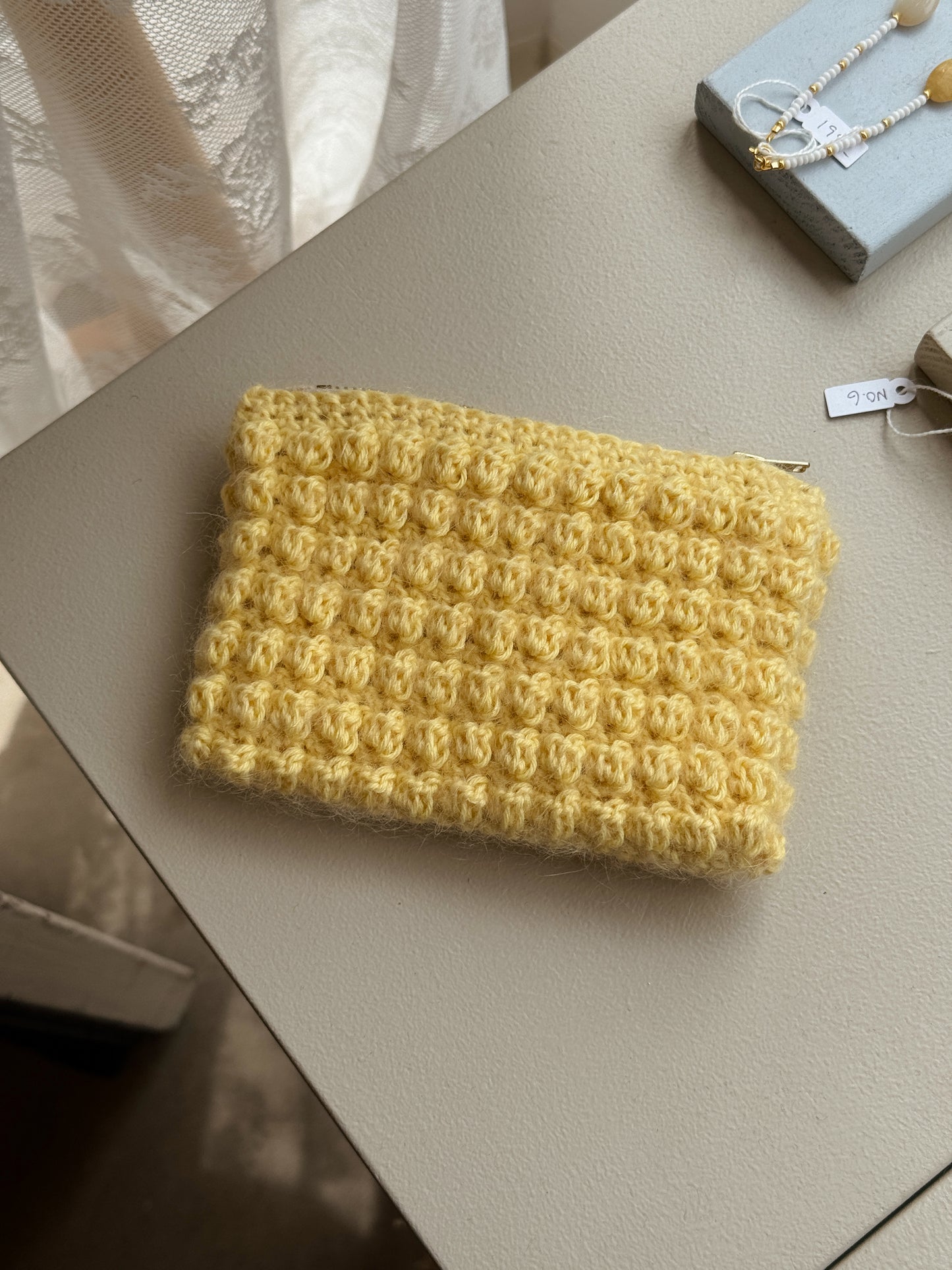 Bubble Clutch, small | Pink