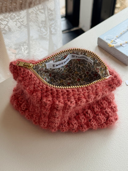 Bubble Clutch, lille | Pink
