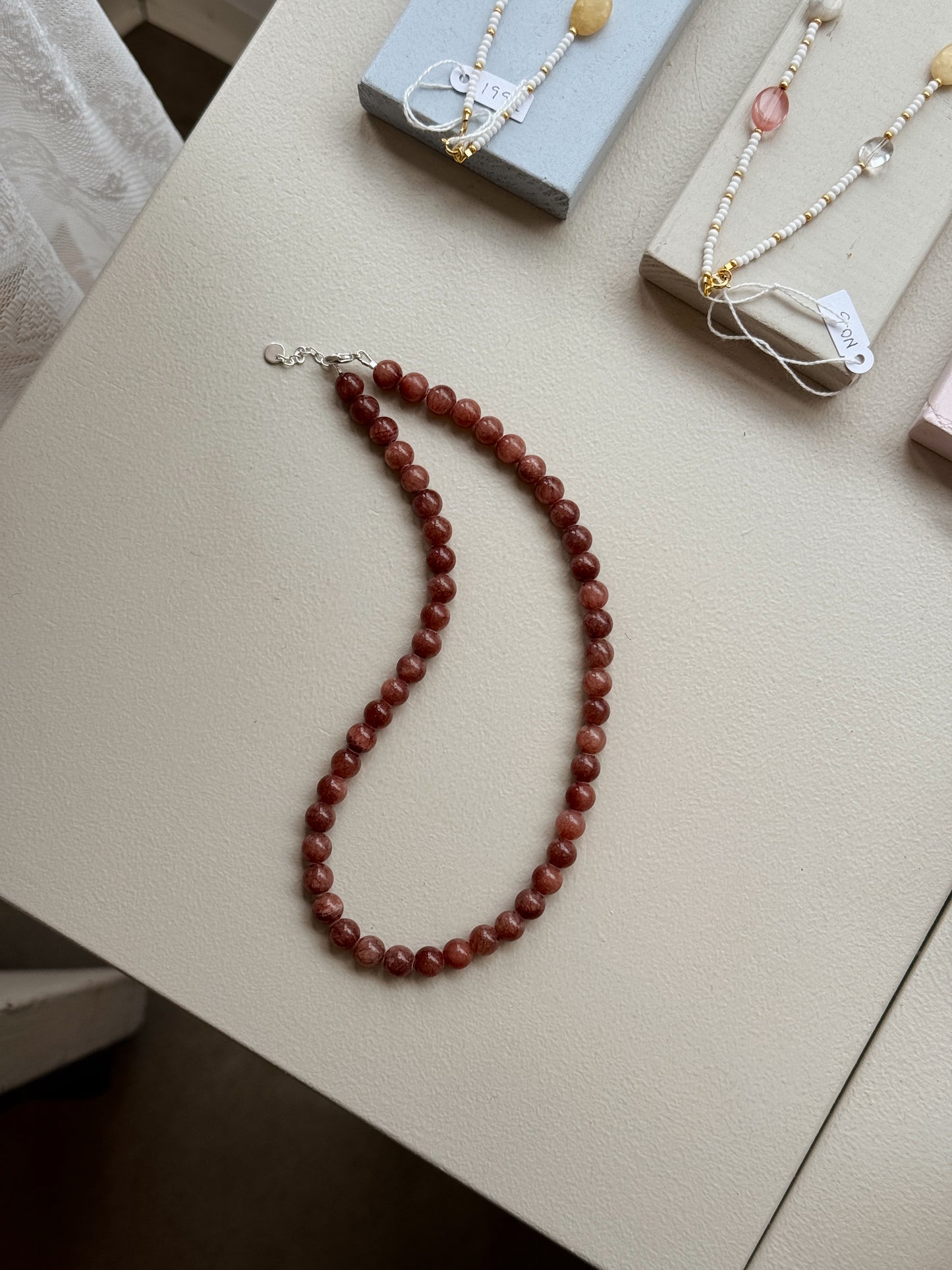 Necklace | Blue pastel
