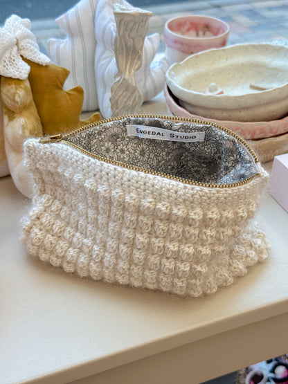 Bubble Clutch, standard | Offwhite