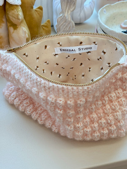 Bubble Clutch, standard | Lyserød