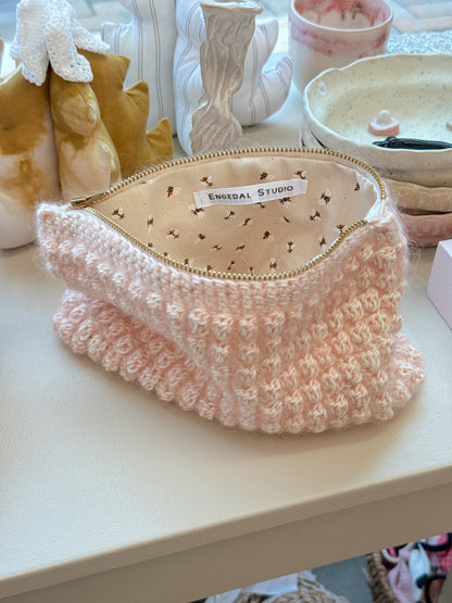 Bubble Clutch, standard | Lyserød