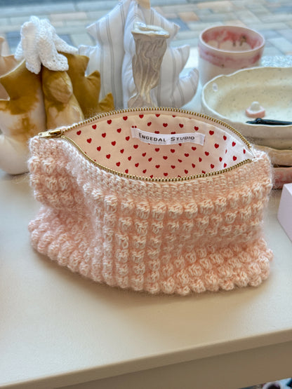 Bubble Clutch, standard | Lyserød