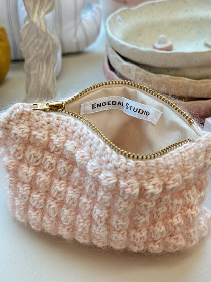 Bubble Clutch, lille | Lyserød