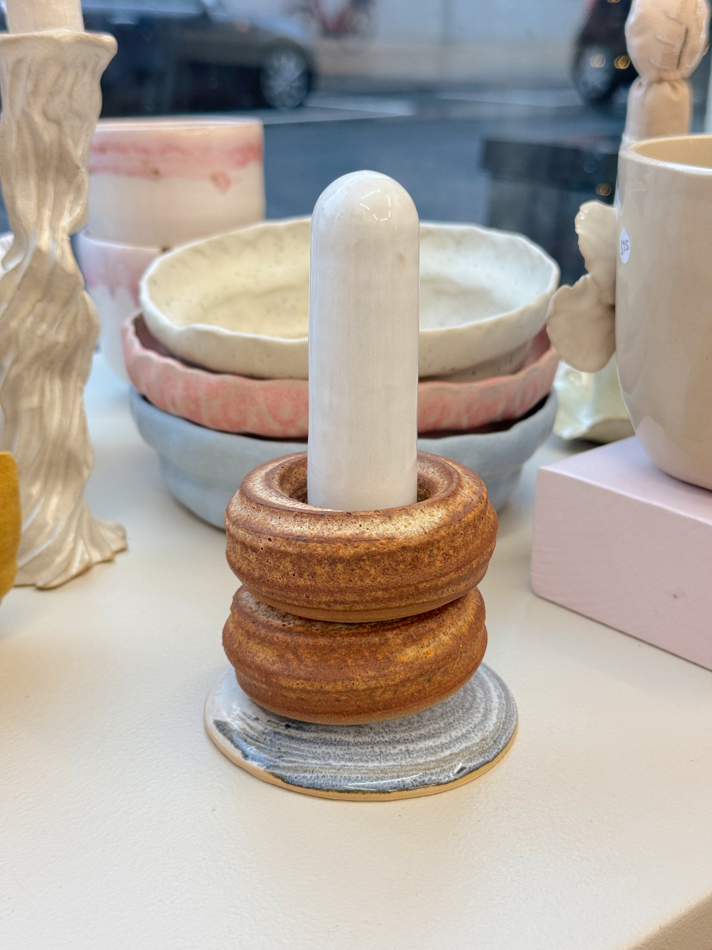 Holder til æggedonuts