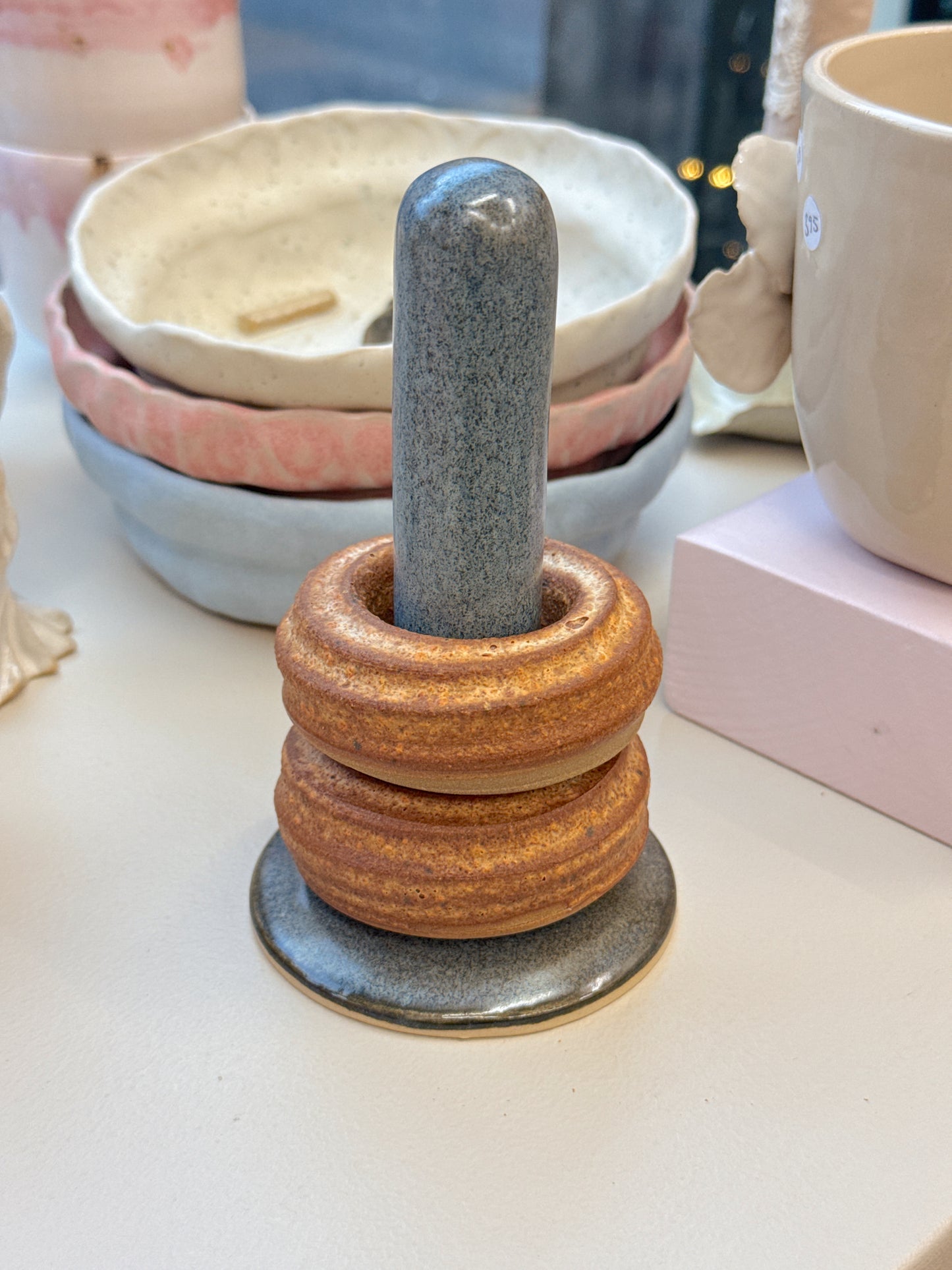 Holder til æggedonuts