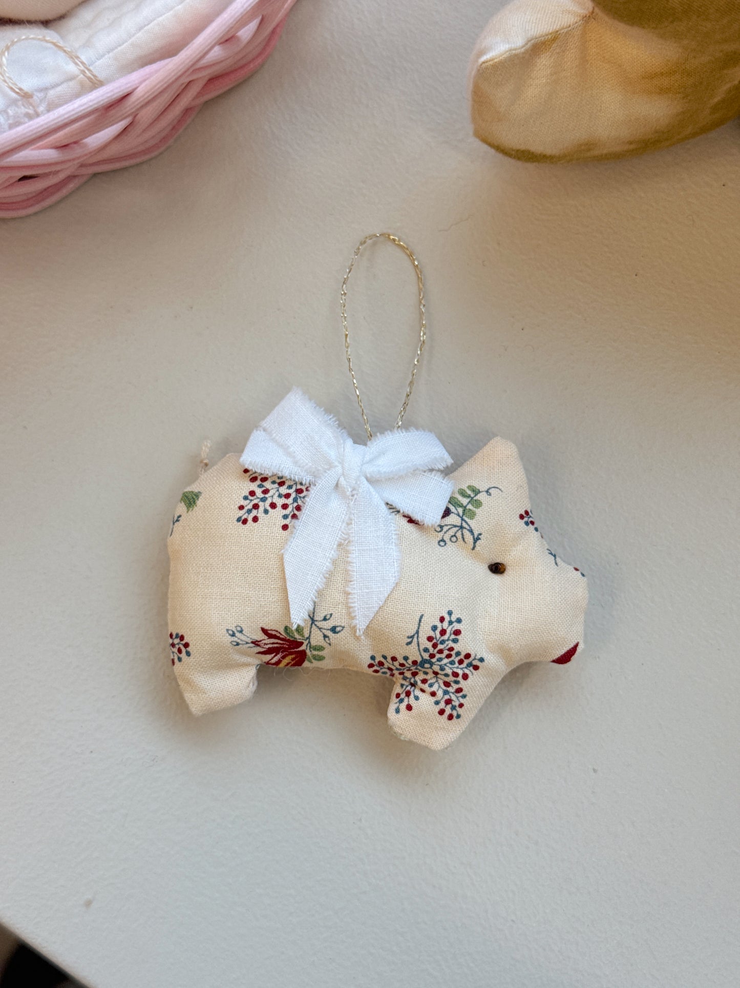 Julepynt, 1 stk | Gris