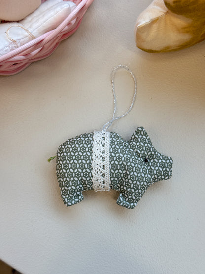 Julepynt, 1 stk | Gris