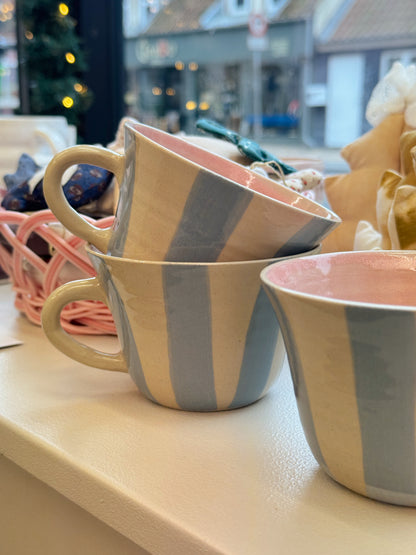 Kop m. hank | Blå striber