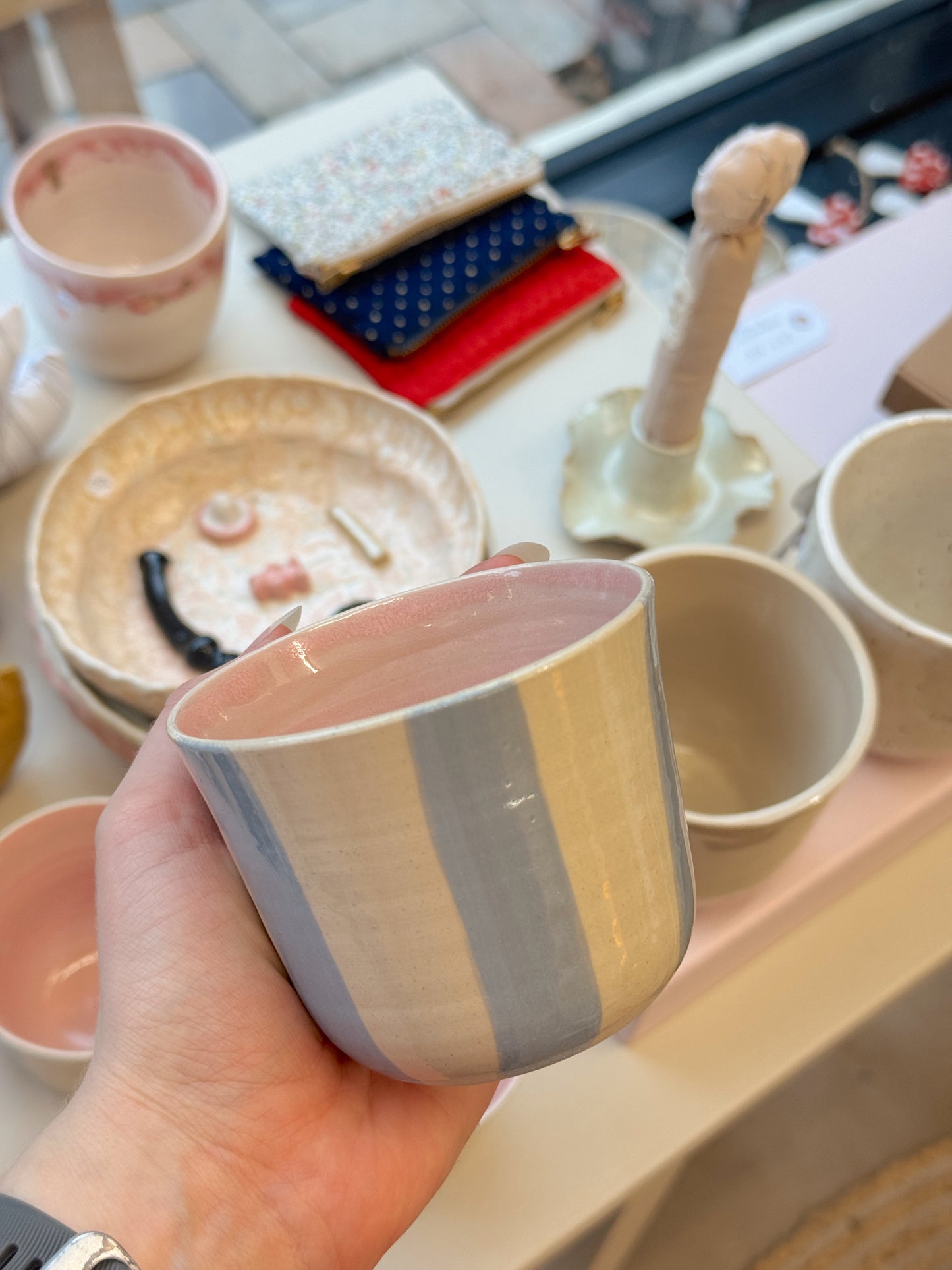 Lav kop | Blå striber