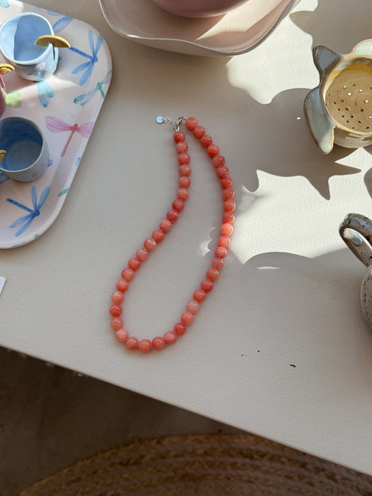 Halskæde | Orange