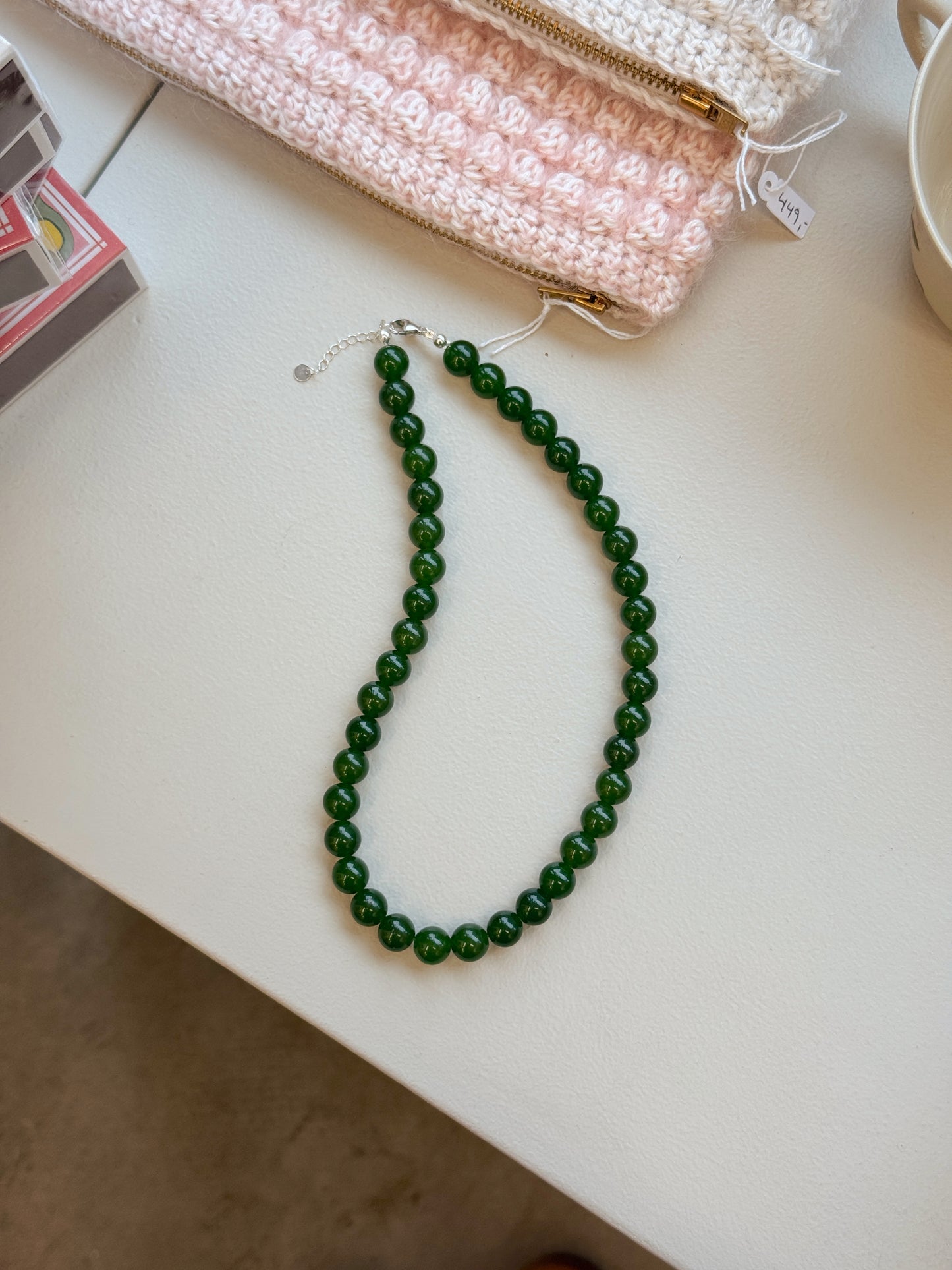Halskæde | Grøn