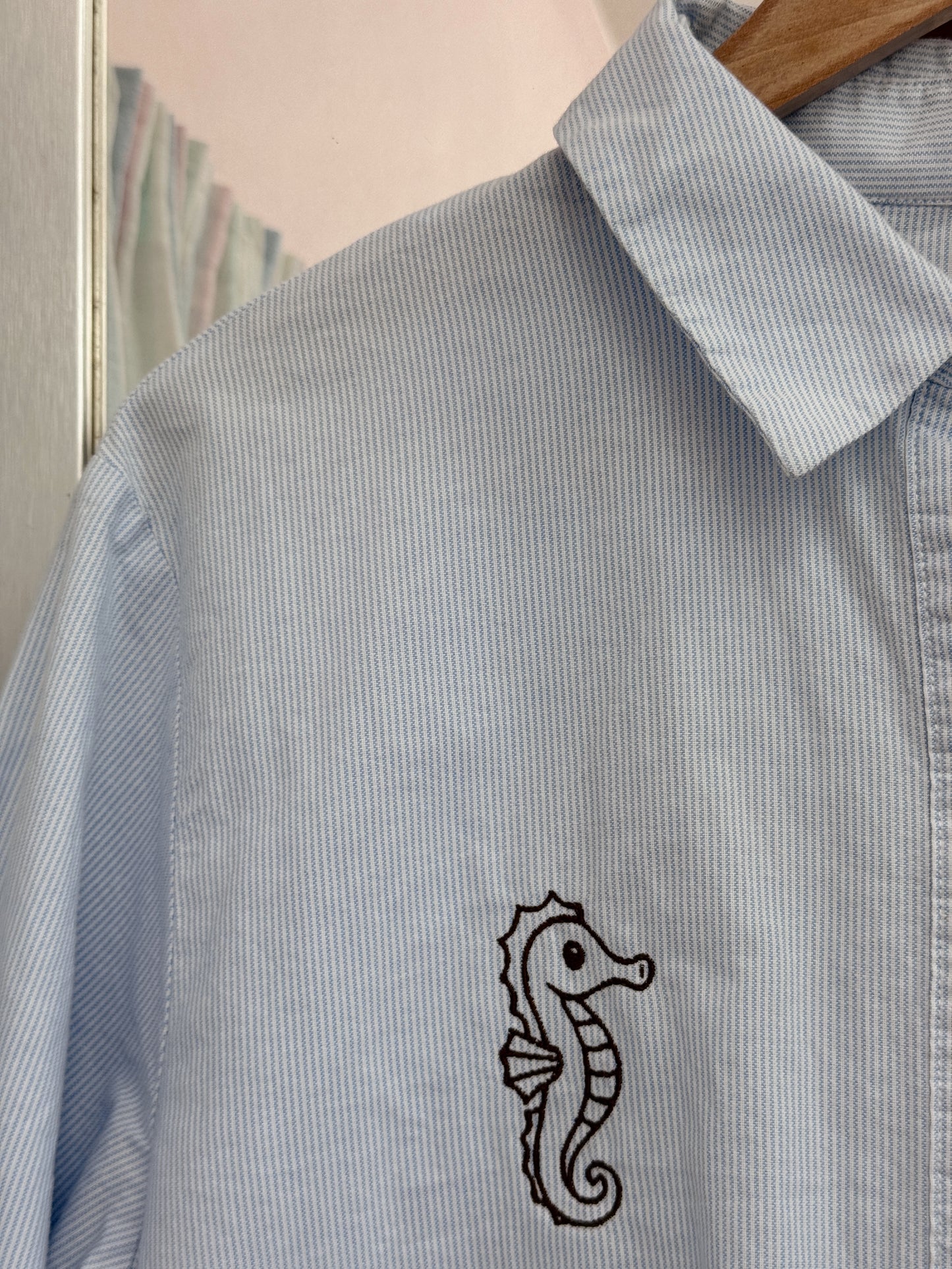 Skjorte m. broderi | Small