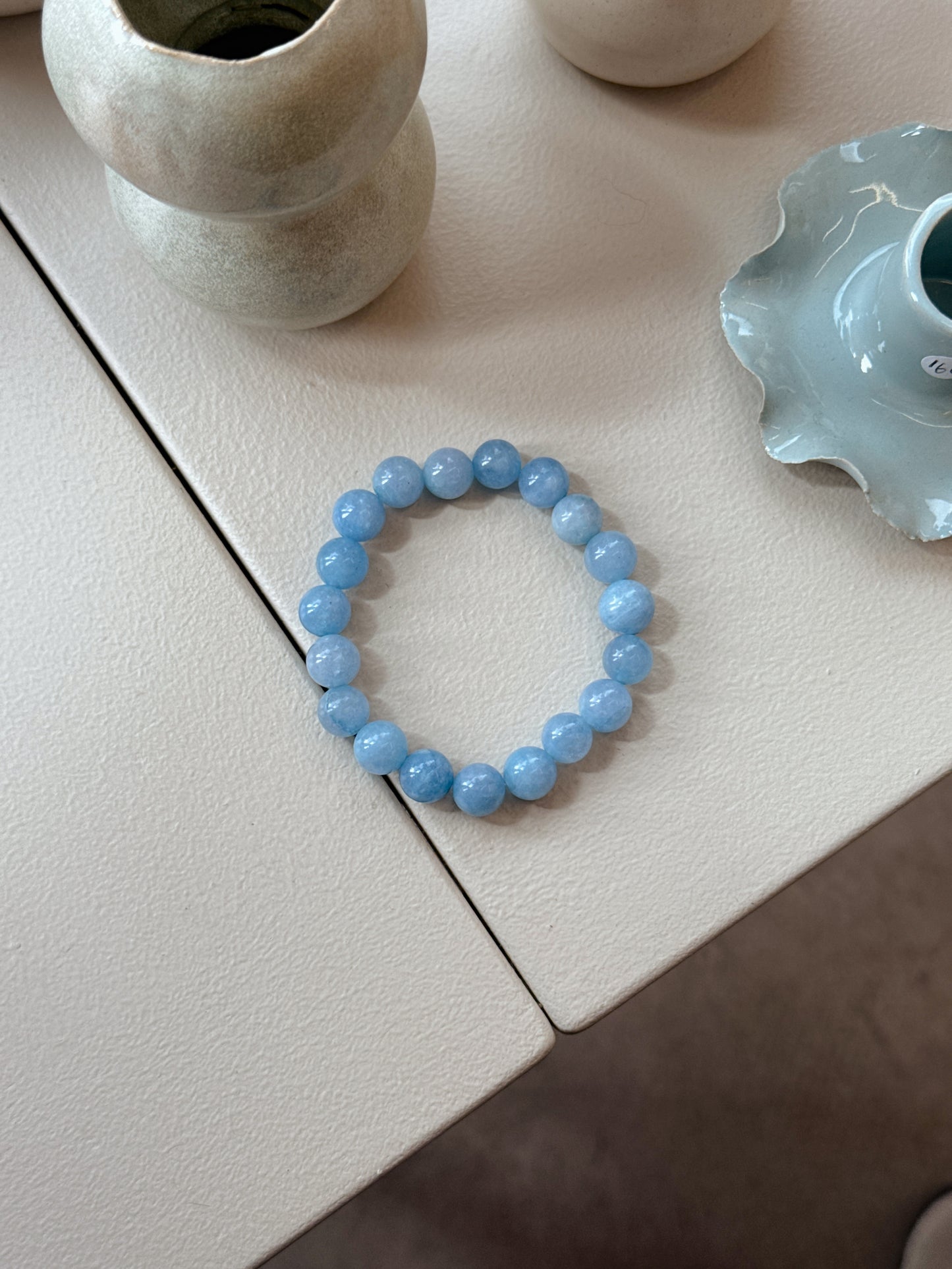 Bracelet with natural stones | Purple