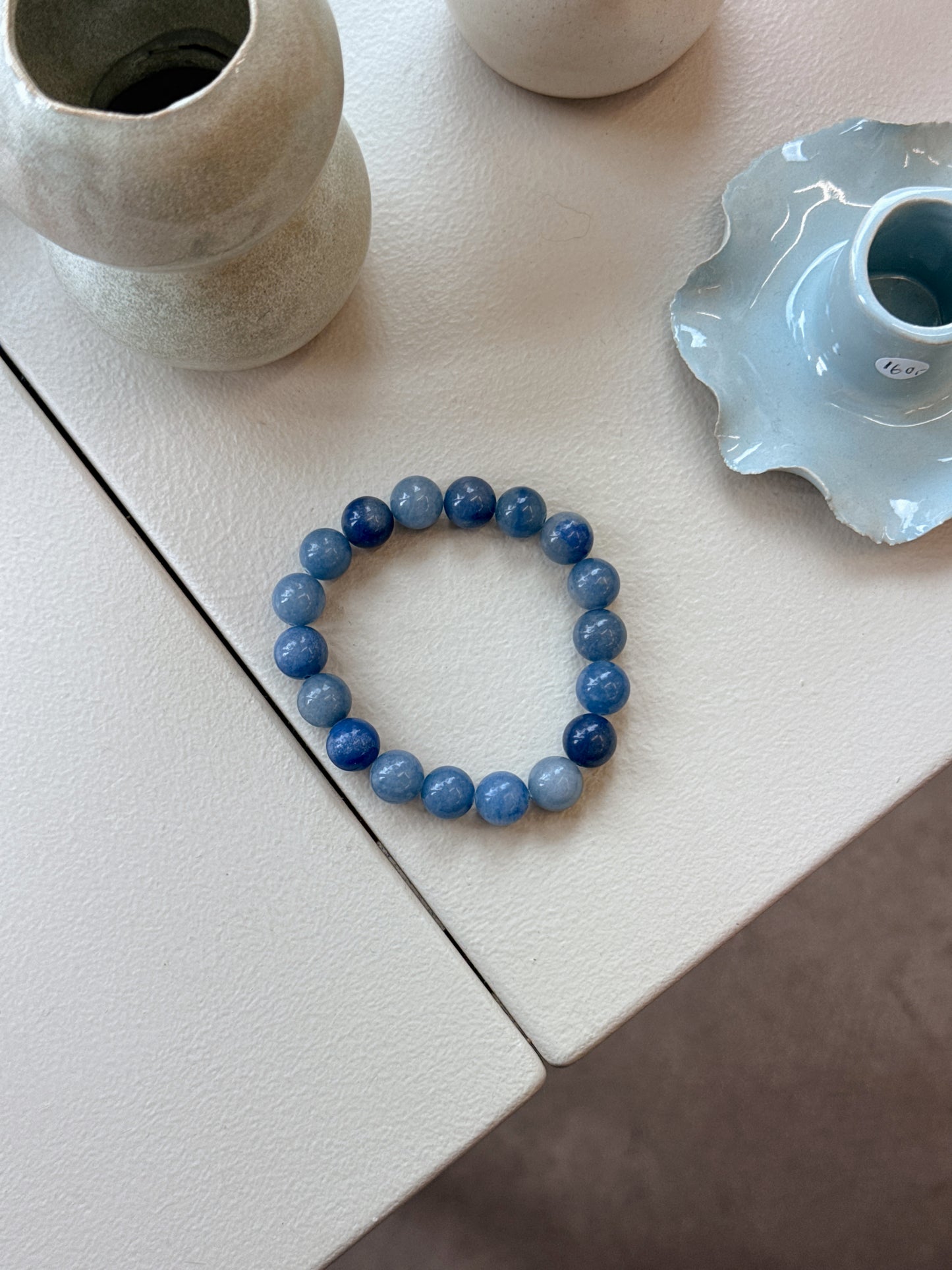 Bracelet with natural stones | Purple