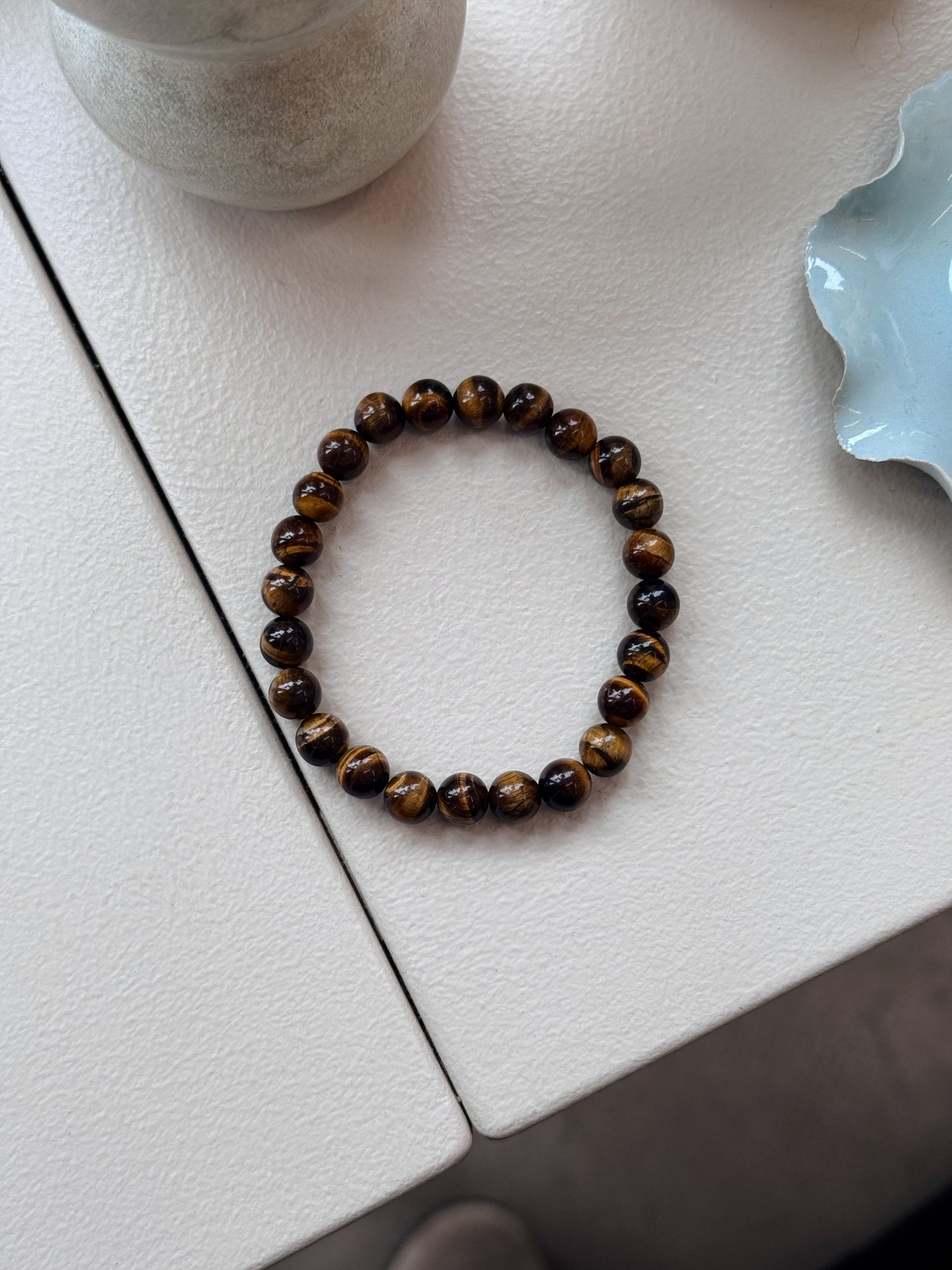 Bracelet with natural stones | Purple
