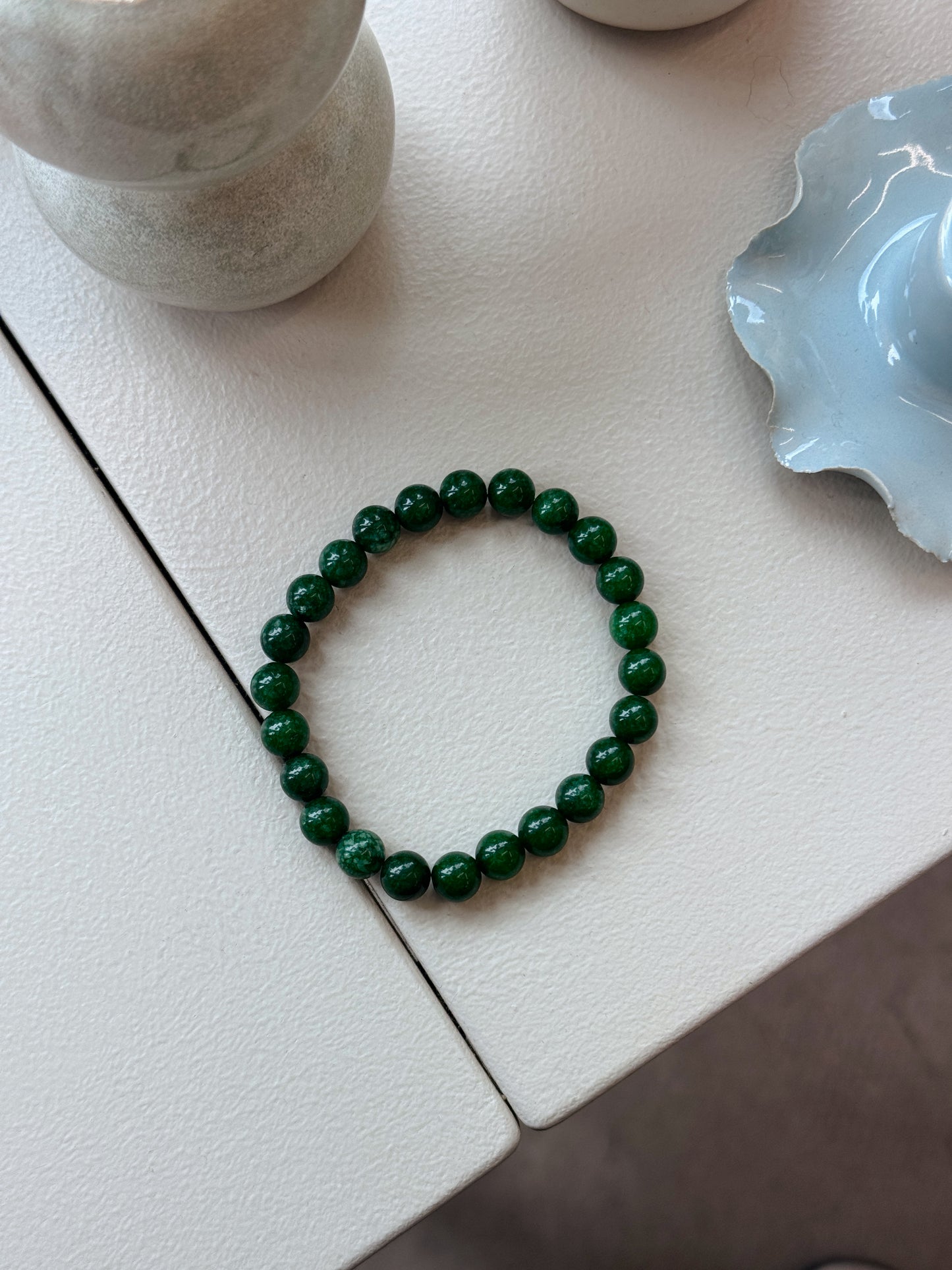 Bracelet with natural stones | Purple