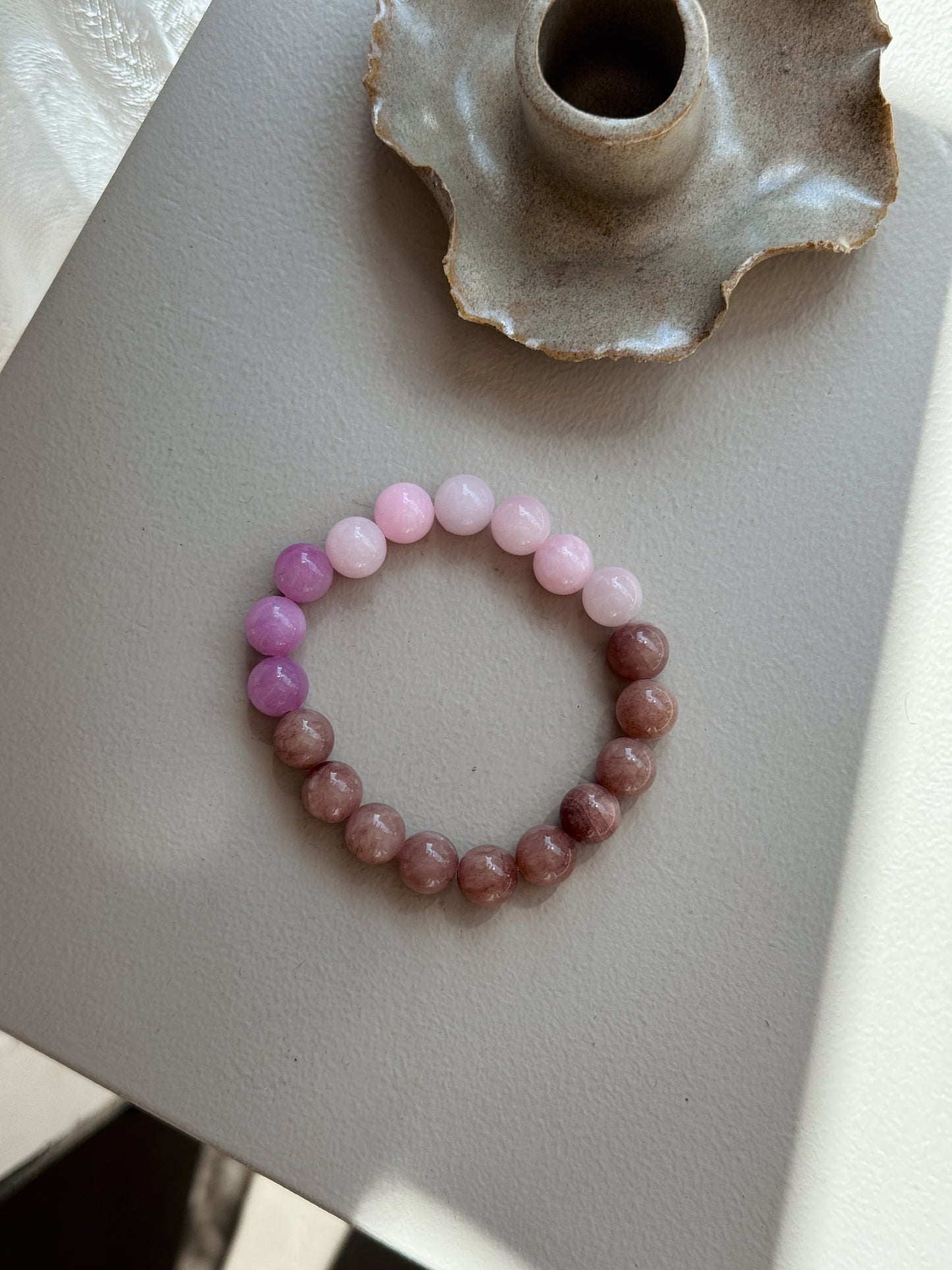 Armbånd m. natursten | Multi