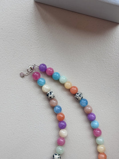 Necklace | Blue pastel