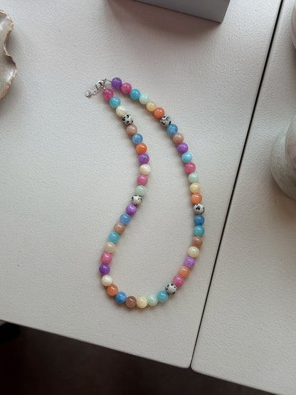 Necklace | Blue pastel