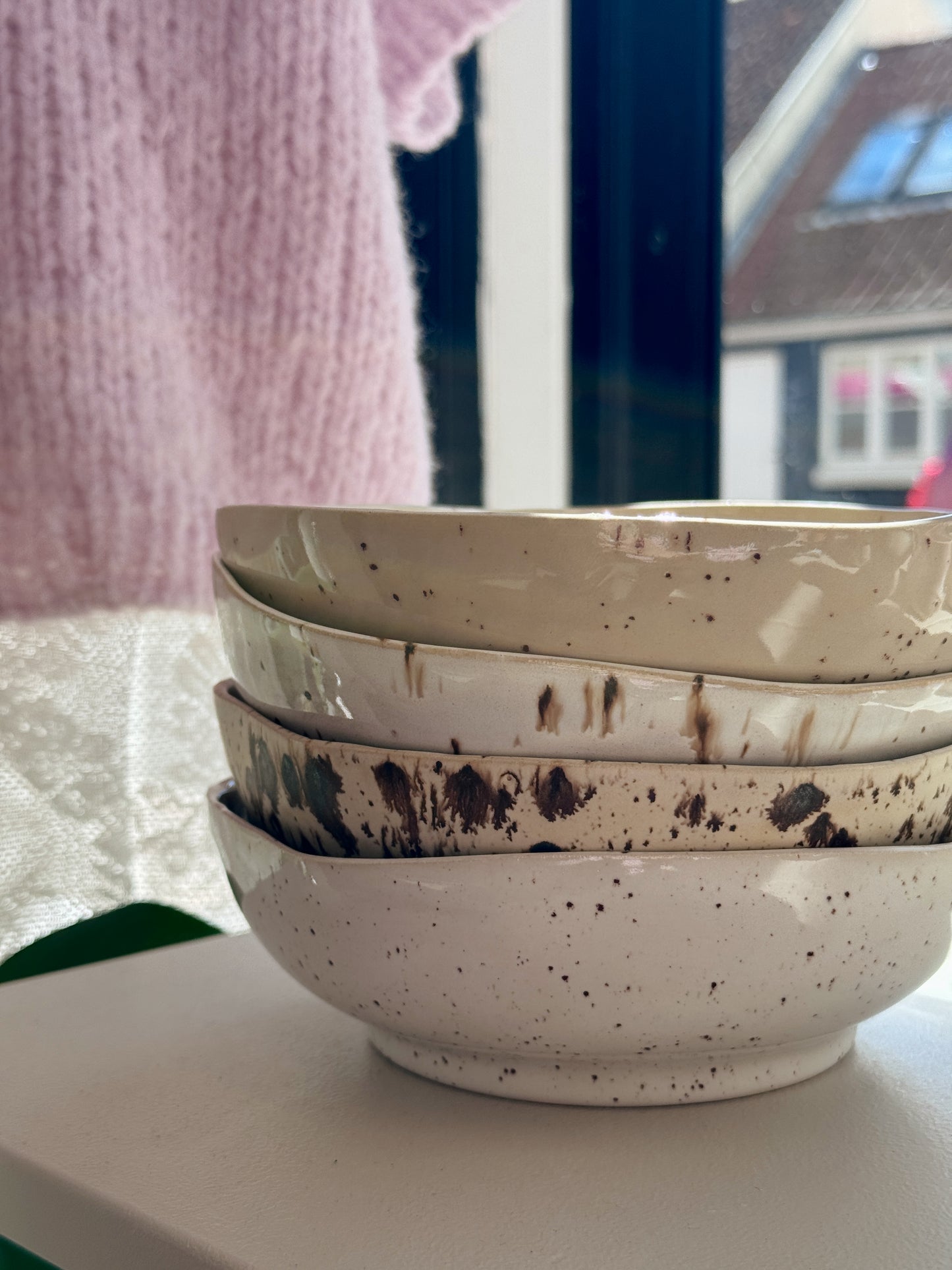 Åse bowl, small | Blue & white