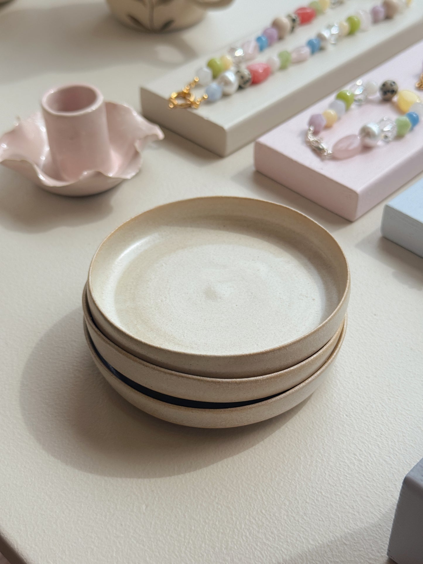 Mini serveringsskål | Beige