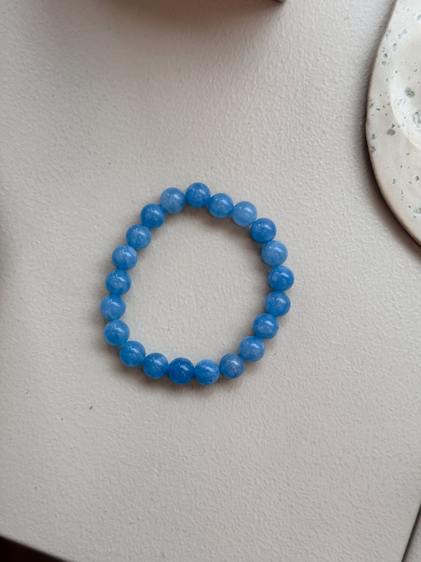 Bracelet with natural stones | Purple