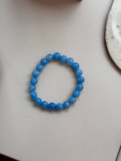 Bracelet with natural stones | Purple