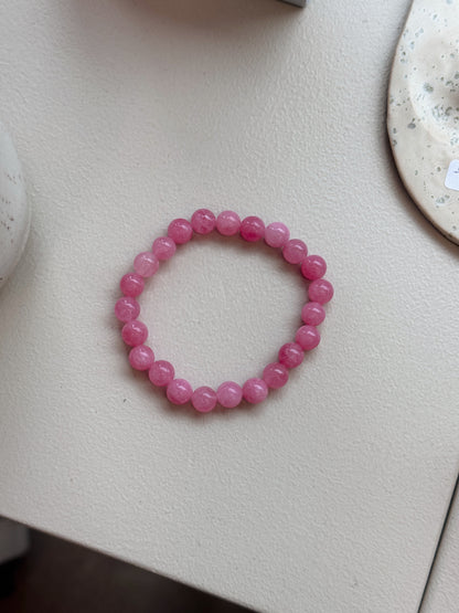 Bracelet with natural stones | Purple
