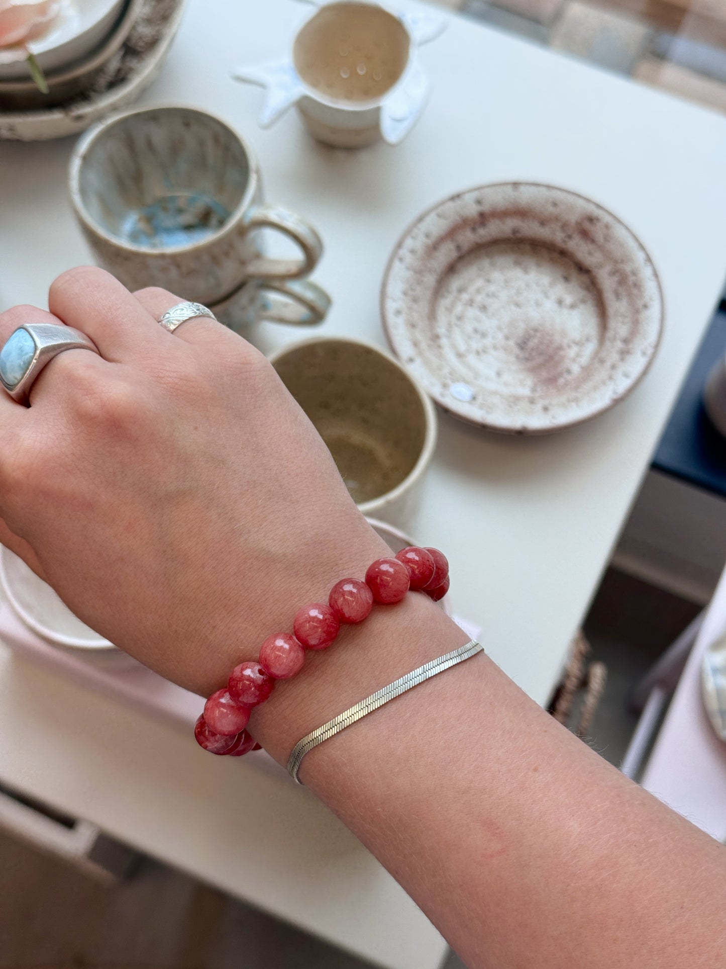 Armbånd | Rød natur