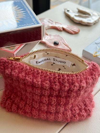 Bubble Clutch, lille | Pink