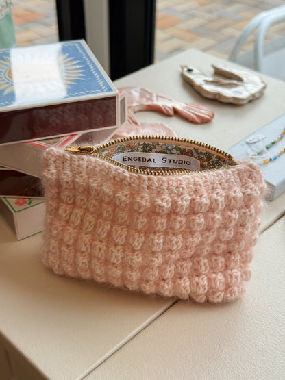 Bubble Clutch, lille | Lyserød