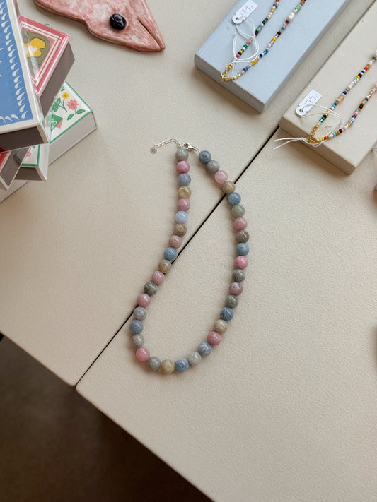 Necklace | Blue pastel