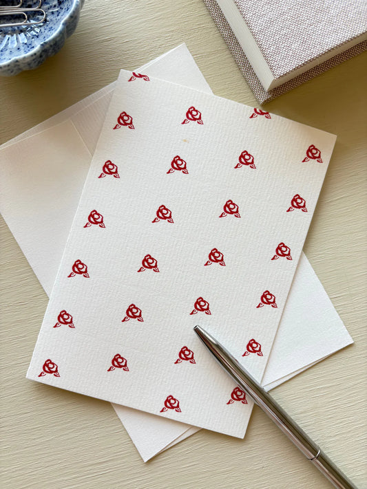 Rose Rouge | Greeting Card