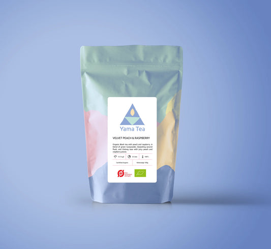 Velvet Peach & Rasberry 100g | Sort te