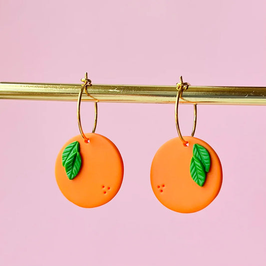 Appelsin-hoops | Forgyldt Sterlingsølv