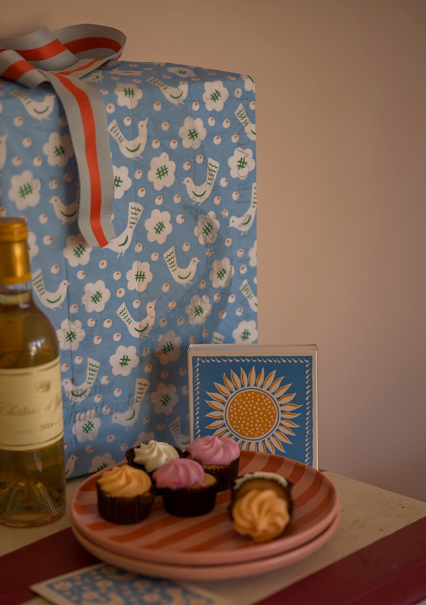 Blue Sunflower Matches