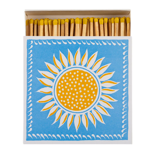 Blue Sunflower Matches